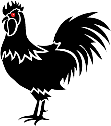 Black Rooster Logo